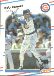 1988 Fleer Baseball Cards      417     Bob Dernier